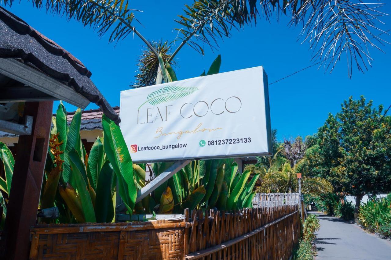 Leaf Coco Bungalow Gili Air Eksteriør bilde